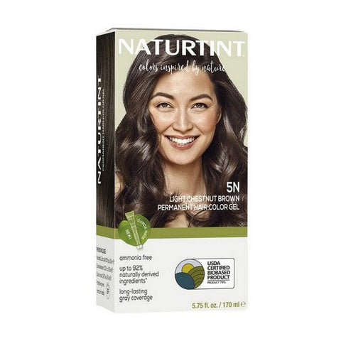 Naturtint, Permanent Hair Color 5N Light Chestnut Brown, 5.07 Oz Naturtint