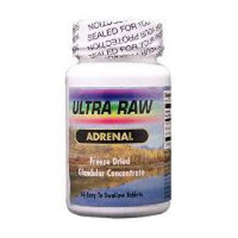 Ultra Glandulars, RAW ADRENAL, 200 mg, Tab 60 Ultra Glandulars