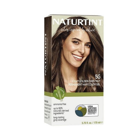Naturtint, Permanent Hair Color 5G Light Golden Chestnut, 5.07 Oz Naturtint