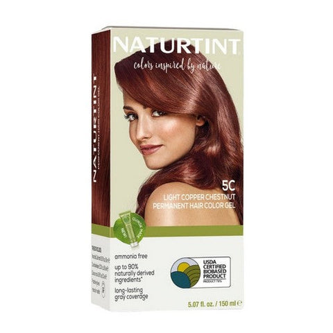 Naturtint, Permanent Hair Color 5C Light Copper Chestnut, 5.07 Oz Naturtint