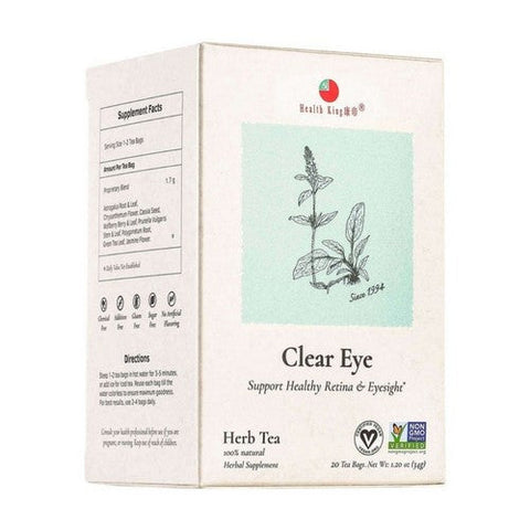 Health King, Clear Eye Tea, 20 Tea Bags