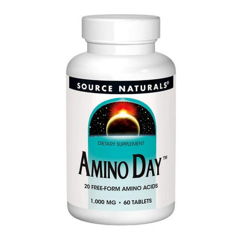 Source Naturals, Amino Day, 1000 Mg, 60 Tabs Source Naturals