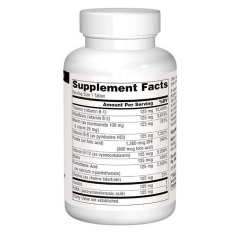 Source Naturals, B-125, 125 mg, 60 Tabs Source Naturals