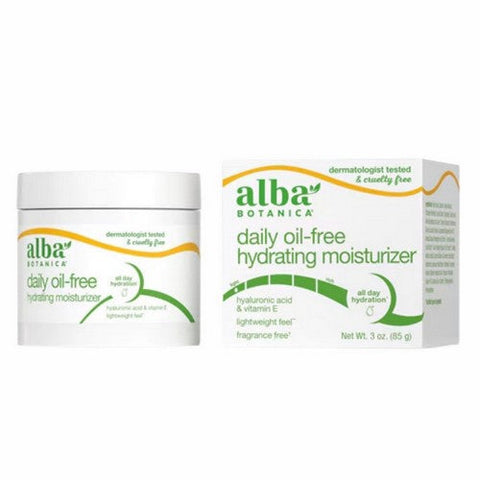 Alba Botanica, Daily Oil-Free Hydrating Moisturiser, 3 Oz Alba Botanica
