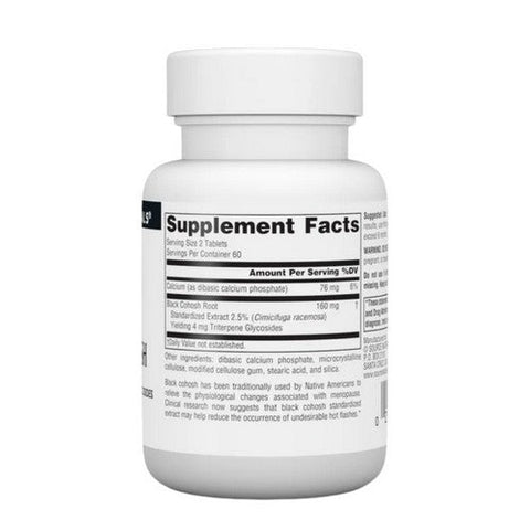 Source Naturals, Black Cohosh, Extract 120 Tabs Source Naturals