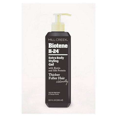 Mill Creek Botanicals, Biotene H-24 Natural Extra Body Styling Gel, Styling Gel 8.5 fl oz