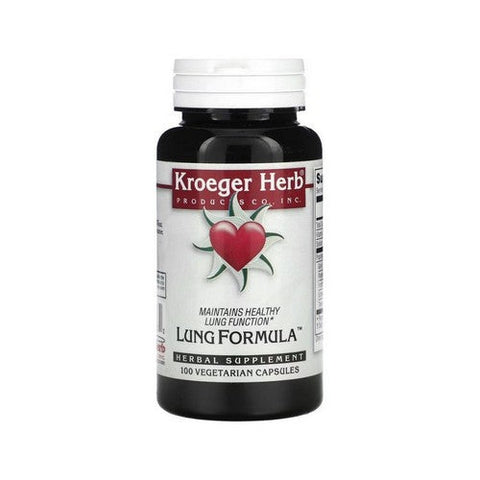 Kroeger Herb, Lung Formula, 100 Cap