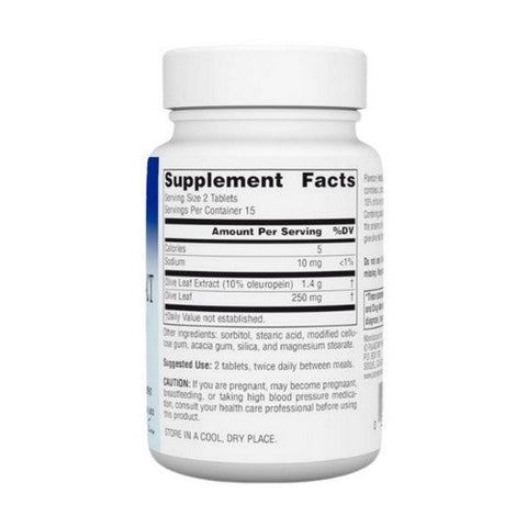 Planetary Herbals, Olive Leaf Extract Full Spectrum, 825 mg, 30 Tabs Planetary Herbals