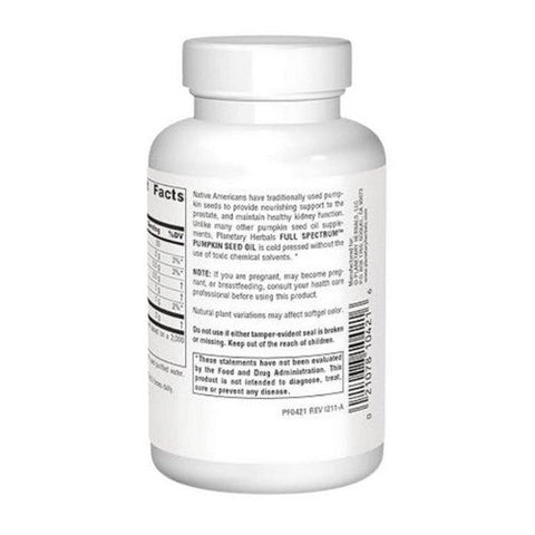Planetary Herbals, Pumpkin Seed Oil, Full Spectrum, 1000 mg, 45 Caps Planetary Herbals