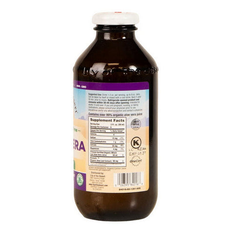 Lily Of The Desert, Organic Aloe Vera Juice Whole Lea, 16 Oz Lily Of The Desert