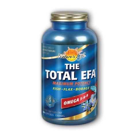Health From The Sun, Total EFA Maximum Potency Omega 3-6-9, 180 Softgels Health From The Sun