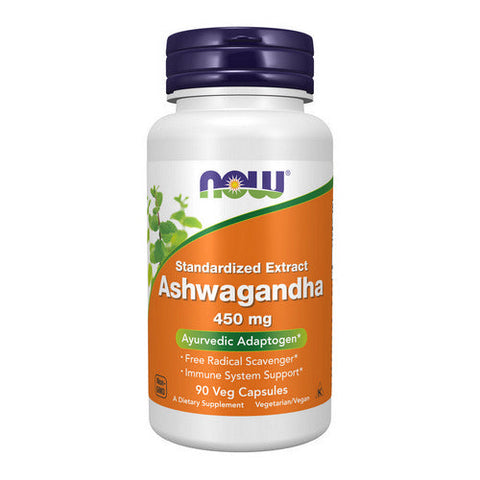Now Foods, Ashwaganda, 450 Mg, 90 Veg Caps Now Foods