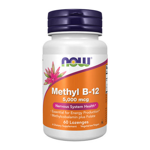 Now Foods, Methyl B-12, 5000 mcg, 60 LOZ