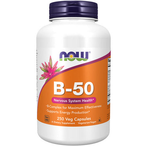 Now Foods, B-50, 250 Caps