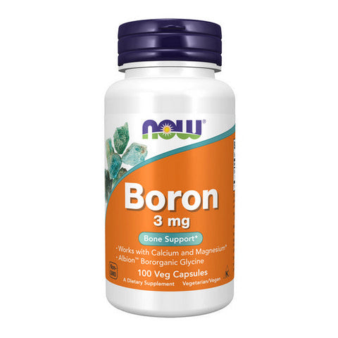Now Foods, Boron, 3 mg, 100 Caps