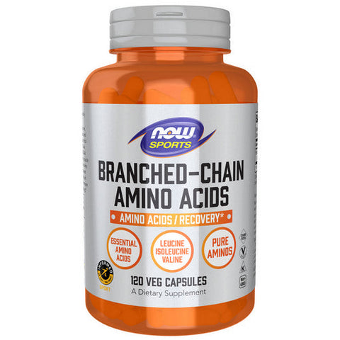 Now Foods, Branch Chain Amino Acids, 120 Veg Caps Now Foods