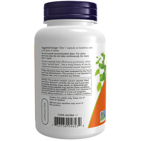 Now Foods, Cascara Sagrada, 450 mg, 250 Caps Now Foods