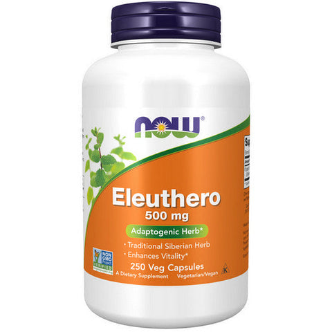 Now Foods, Eleuthero, 500 mg, 250 Caps Now Foods