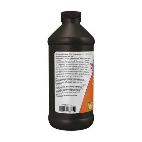 Now Foods, Liquid Glucosamine & Chondroitin With Msm, 16 OZ Now Foods