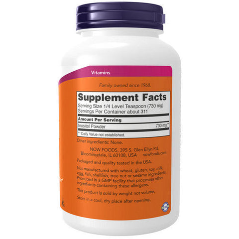 Now Foods, Inositol Powder, 8 Oz