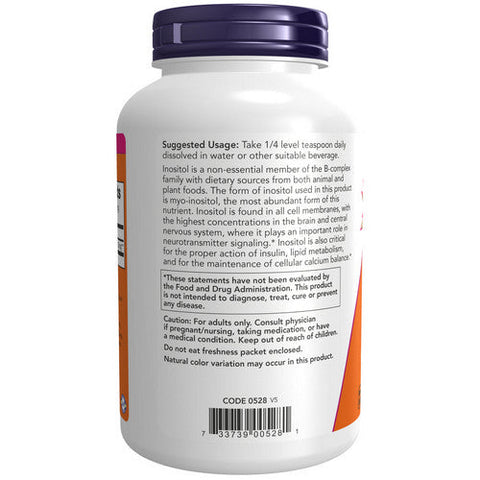 Now Foods, Inositol Powder, 8 Oz Now Foods