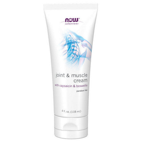 Now Foods, Joint & Muscle Cream, 4 Oz