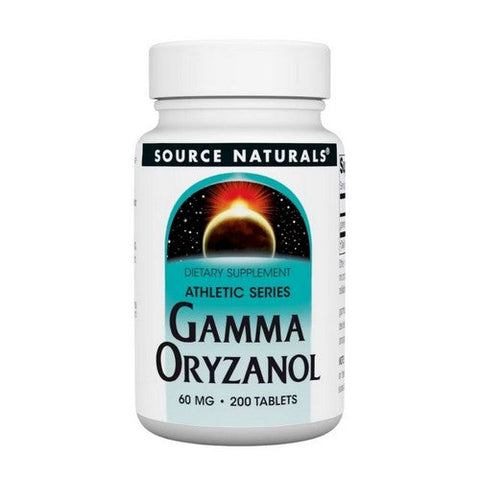 Source Naturals, Gamma Oryzanol, 60 MG, 200 Tabs Source Naturals