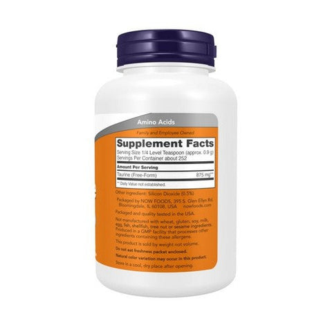 Now Foods, Taurine Pure Powder, 8 OZ