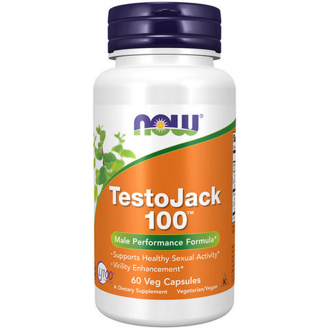 TestoJack 100 60 Veg Caps by Now Foods