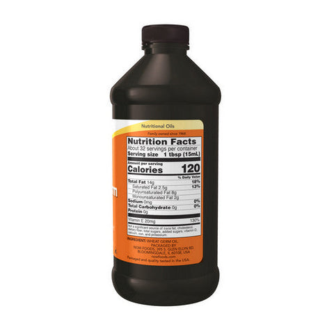 Now Foods, Wheat Germ Oil, 16 Oz Now Foods