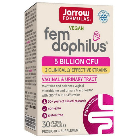 Jarrow Formulas, Fem Dophilus, 5 Billion CFU, 30 Capsules Jarrow Formulas