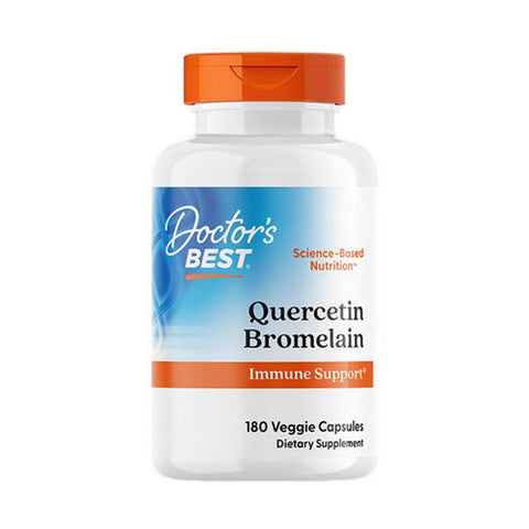 Doctors Best, Quercetin Bromelain, 180 Veggie Caps