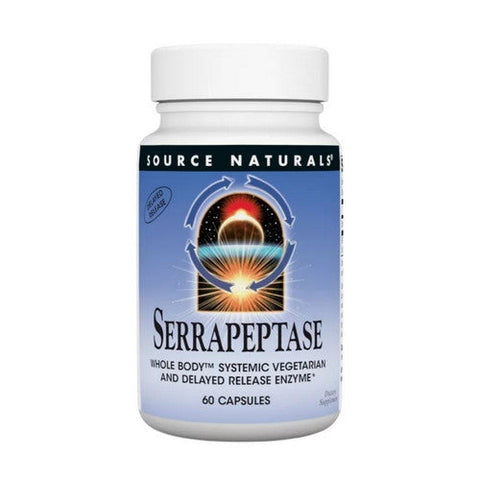 Source Naturals, Serrapeptase, 500 mg, 60 Caps Source Naturals
