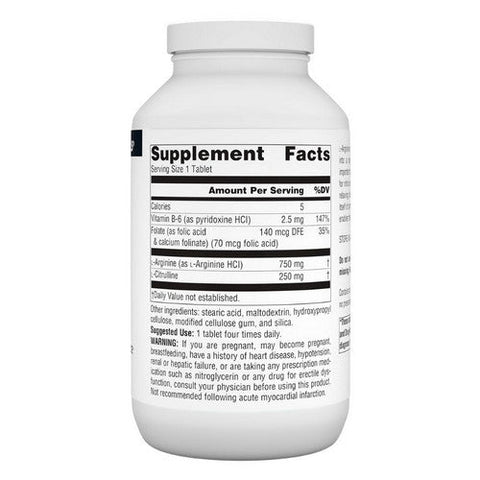 Source Naturals, L-Arginine L-Citrulline Complex, 1000 Mg, 240 Tabs Source Naturals