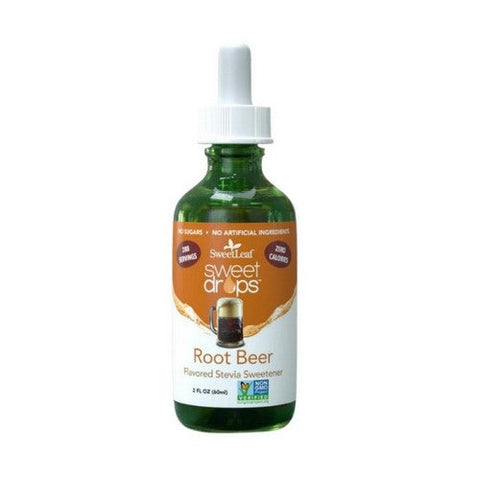 Sweetleaf Stevia, Sweet Drops Flavored Stevia Sweetener Root Beer, 2 Oz Sweetleaf Stevia