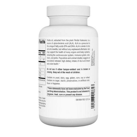 Source Naturals, Perilla Oil, 1000 Mg, 90 Softgels Source Naturals