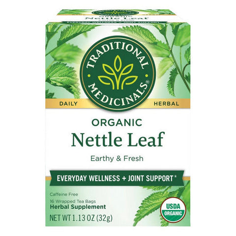 Traditional Medicinals, Organic Nettle Leaf Tea, 16 Bags Traditional Medicinals