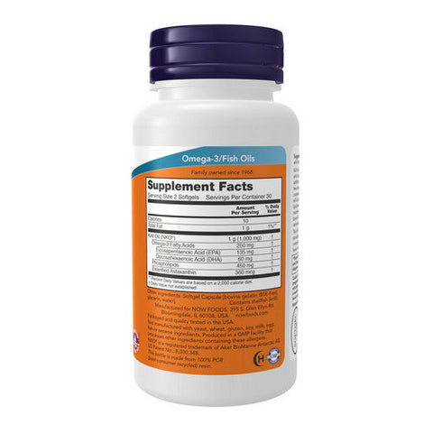 Now Foods, Neptune Krill Oil, 500 mg, 60 Sgels Now Foods