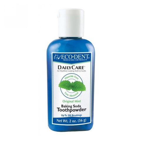 Eco-Dent, Dailycare Toothpowders Original Mint, 2 Oz Eco-Dent