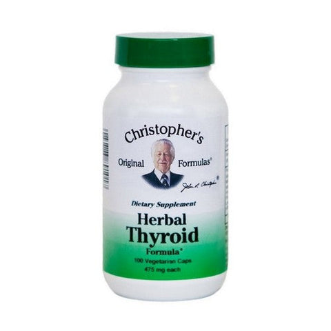 Dr. Christophers Formulas, Herbal Thyroid, 100 Vegicaps