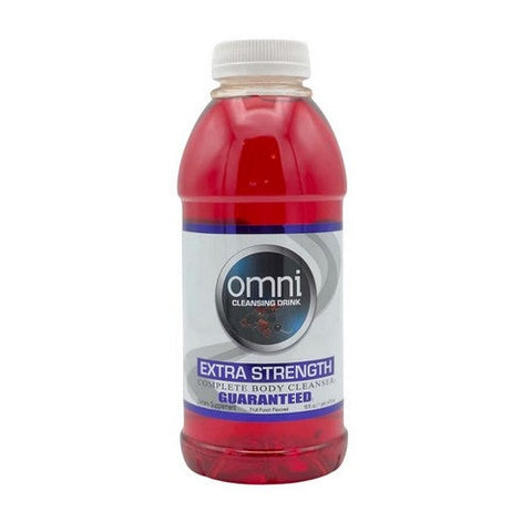 Omni, Omni Cleansing Drink Extra Strength Complete Body Cleanser Fruit Punch, 16 Oz