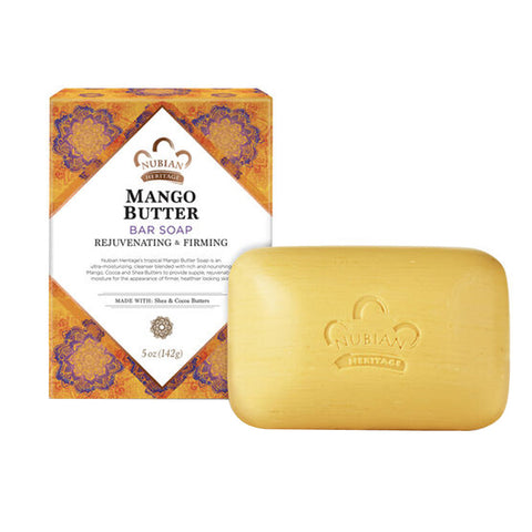 Nubian Heritage, Bar Soap, Mango Butter Nubian Heritage