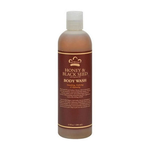 Nubian Heritage, Honey And Black Seed Body Wash, Honey & Black Seed, 13 Oz