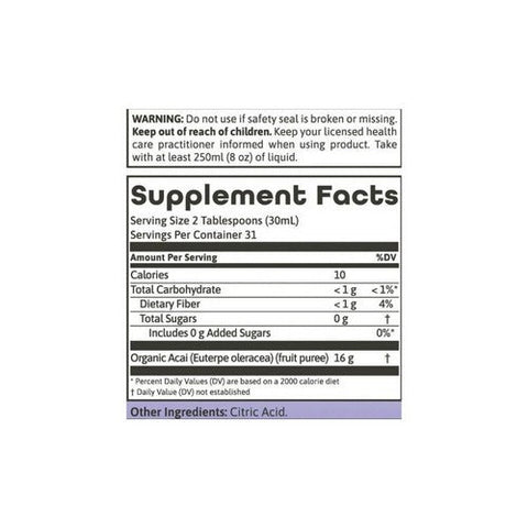 Dynamic Health Laboratories, Acai Gold 100% Pure Organic Juice, 32 Oz