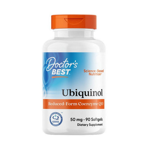 Doctors Best, Ubiquinol With Kaneka, 50 mg, 90 Softgels Doctors Best
