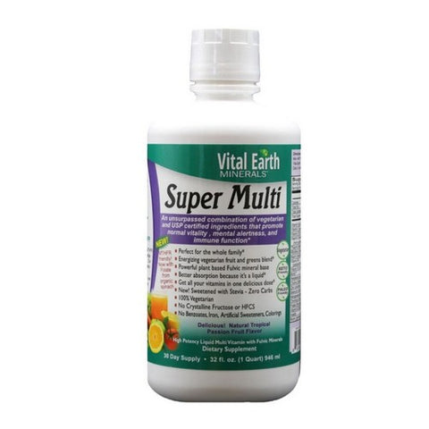 Vital Earth Minerals, Super Muti, 32 OZ