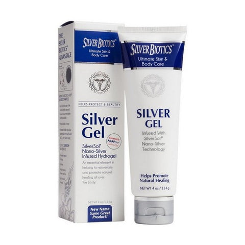 Silver Biotics (American Biotech Labs), Silver Gel Ultimate Skin And Body Care, 4 Oz