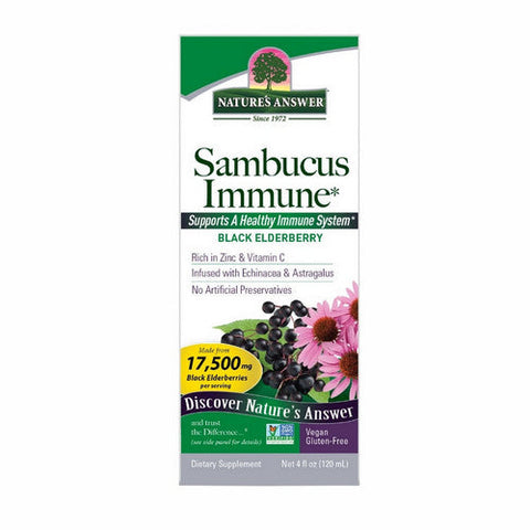 Nature's Answer, Sambucus Immune Support, 4 oz