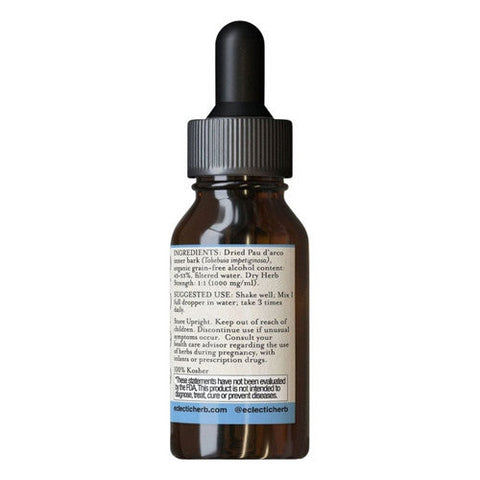 Eclectic Herb, Pau D'Arco Extract, 1 Oz Eclectic Herb