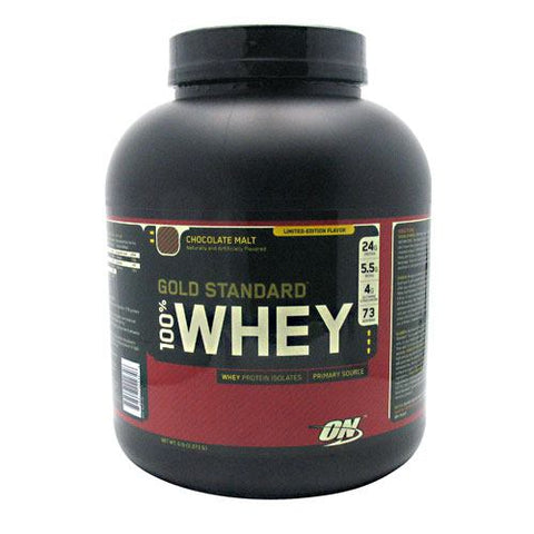 Optimum Nutrition, Whey Protein Powder Chocolate Malt, Chocolate Malt 5 lb Optimum Nutrition
